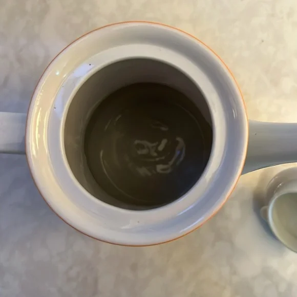 v i n t a g e :: 60s Midcentury Modern MCM Large Coffee Tea Pot chocolate pot - Picture 7 of 11